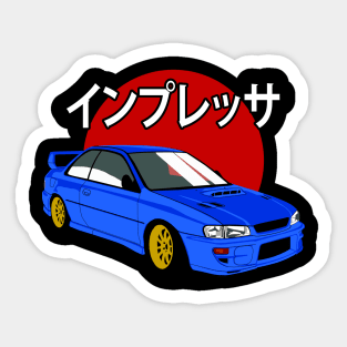 Subaru Impreza GC8 JDM Style Sticker